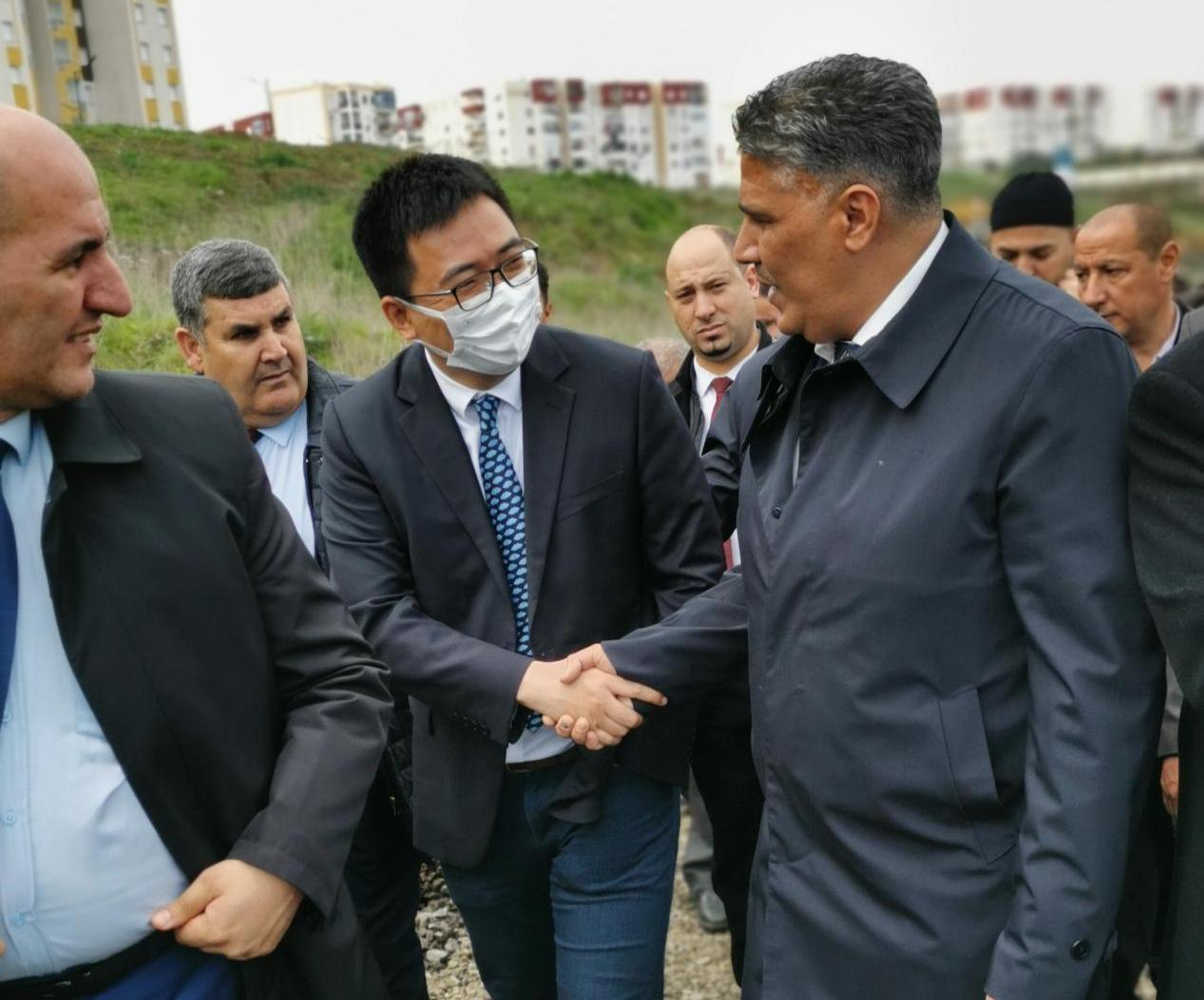 阿尔及利亚住房部部长出席安徽建工堤济乌祖500套住房项目开工典礼
